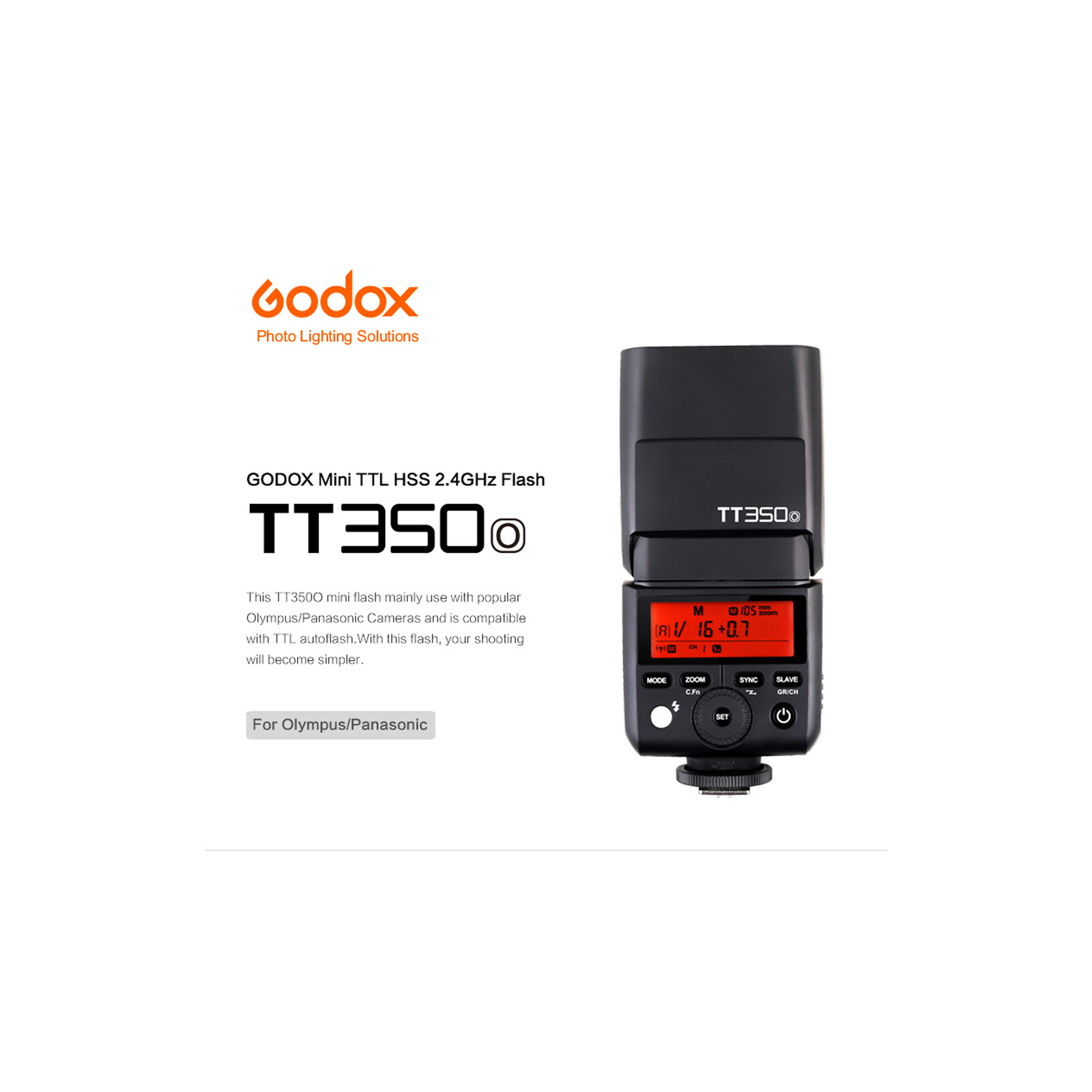 GODOX TT350O Blitz Olympus