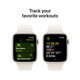 Apple Watch SE LTE 44mm starlight Alu Case + Band S/M