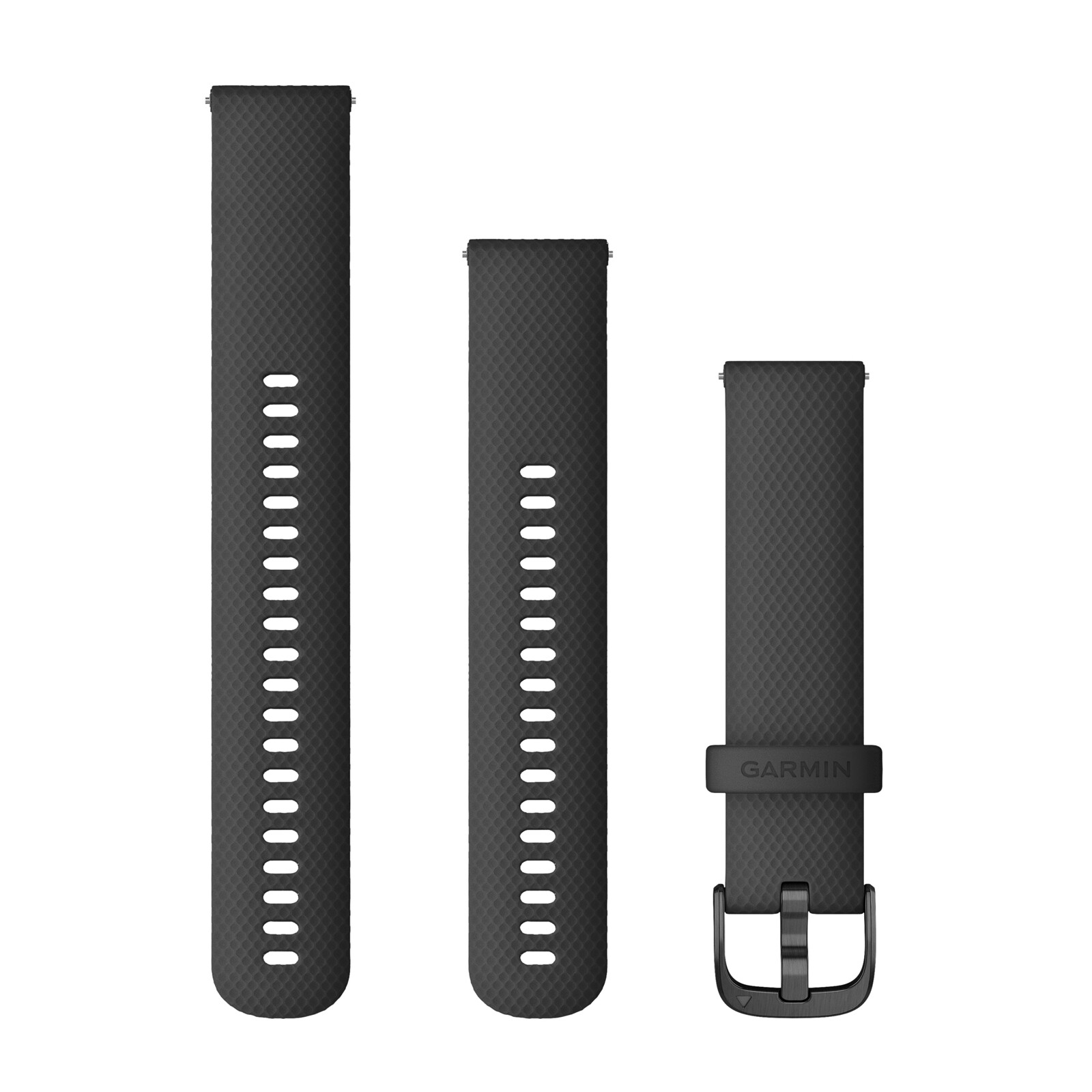 Garmin Uhrenarmband Vivoactive 20mm Silikon schwarz