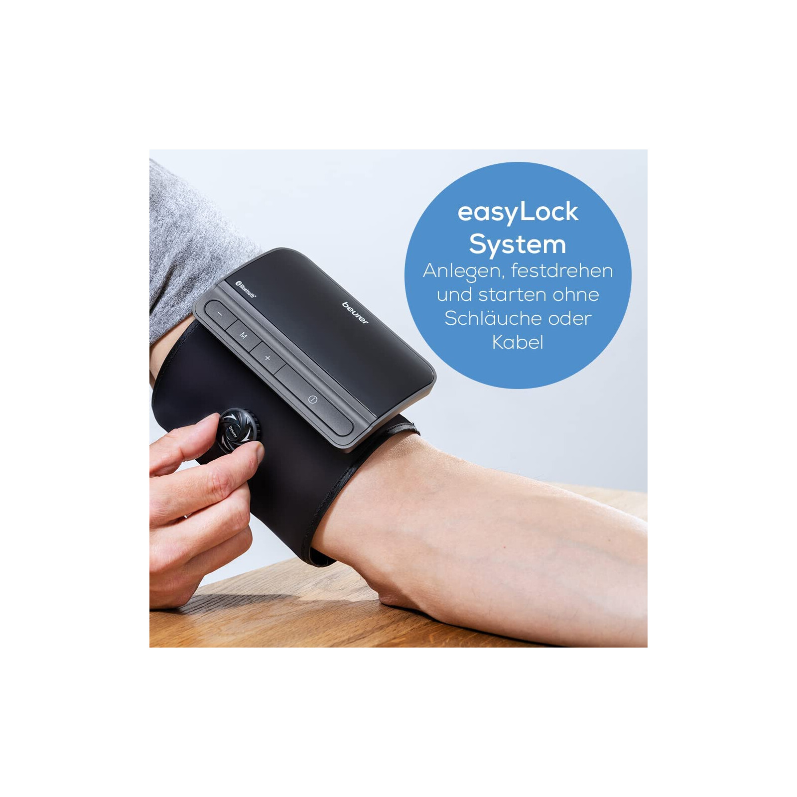 Beurer BM 81 Easy Lock Oberarm Blutdruckmesser