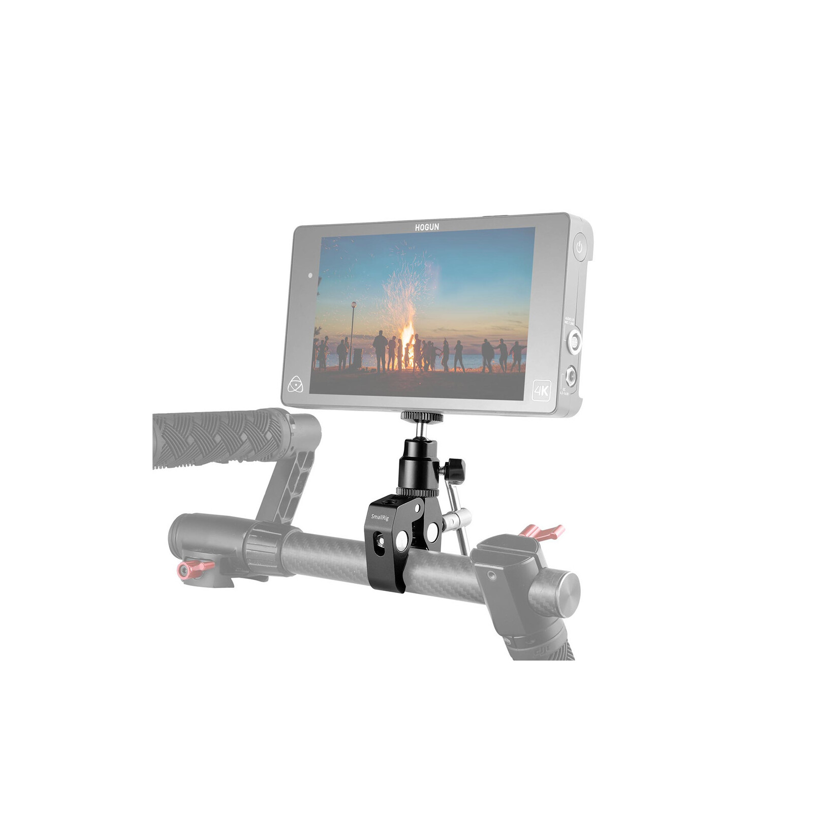 SmallRig Clamp Montage mit 1/4" Schraube-Kugelkopf 