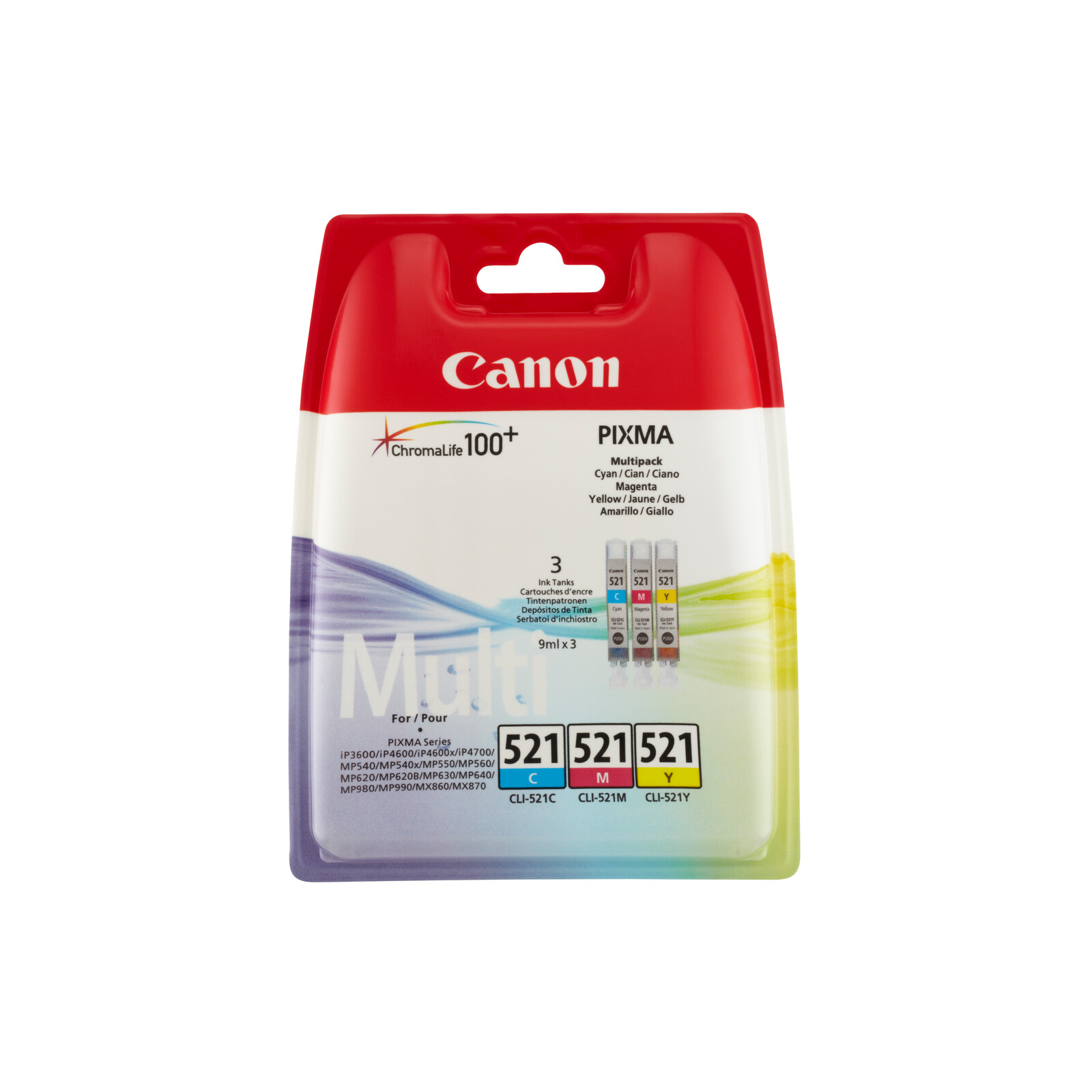 Canon CLI-521 Tinte color 9ml
