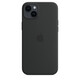 Apple iPhone 14 Plus Silikon Case mit MagSafe mitternacht