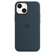 Apple iPhone 13 mini Silikon Case mit MagSafe abyssblau