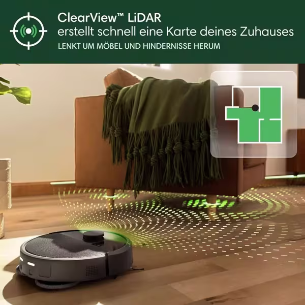 iRobot Roomba 505 Combo Plus Roboter schwarz

