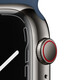 Apple Watch Series 7 Cellular Edelstahl graphit 45mm blau