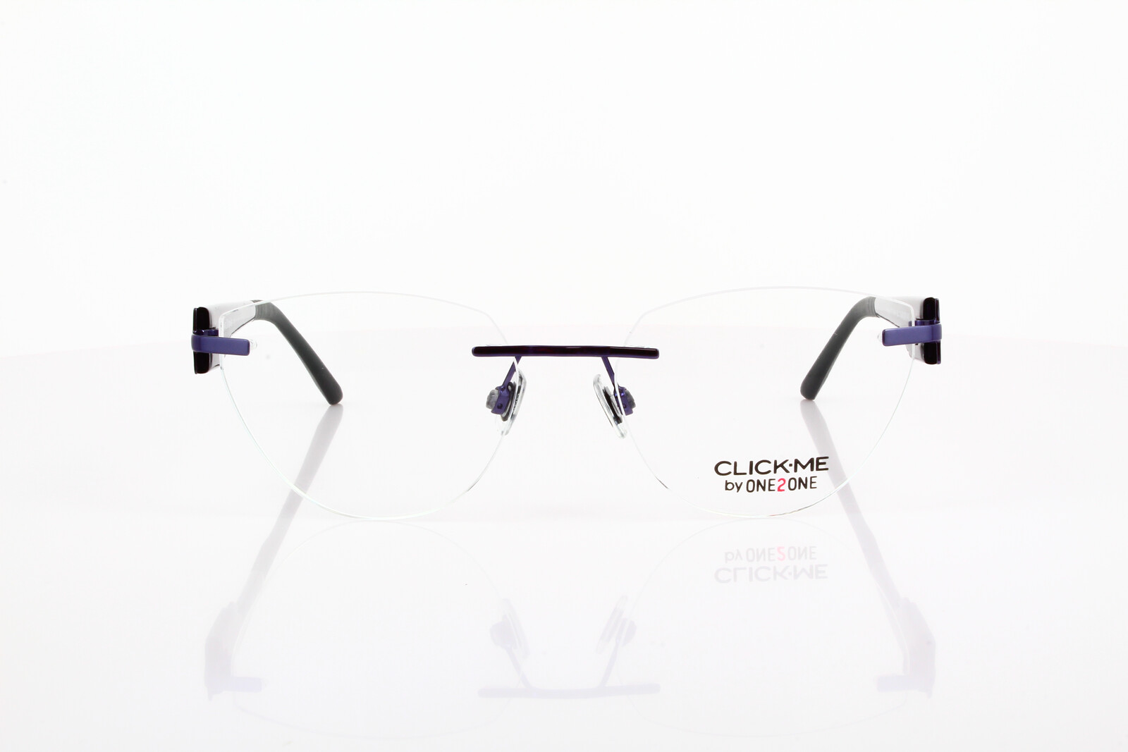 Click Me OTO 404 C1 Randlos Ramenlos Damenbrille