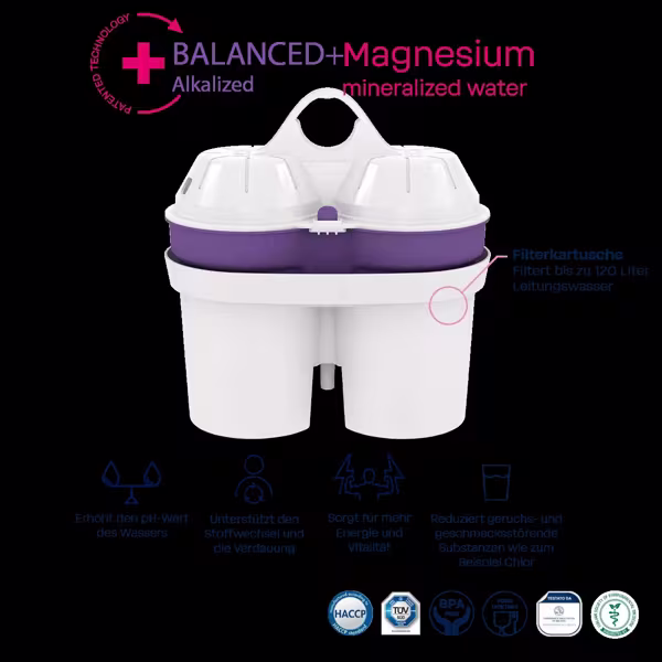 BWT Balanced Alkalized Water 2er Kartusche
