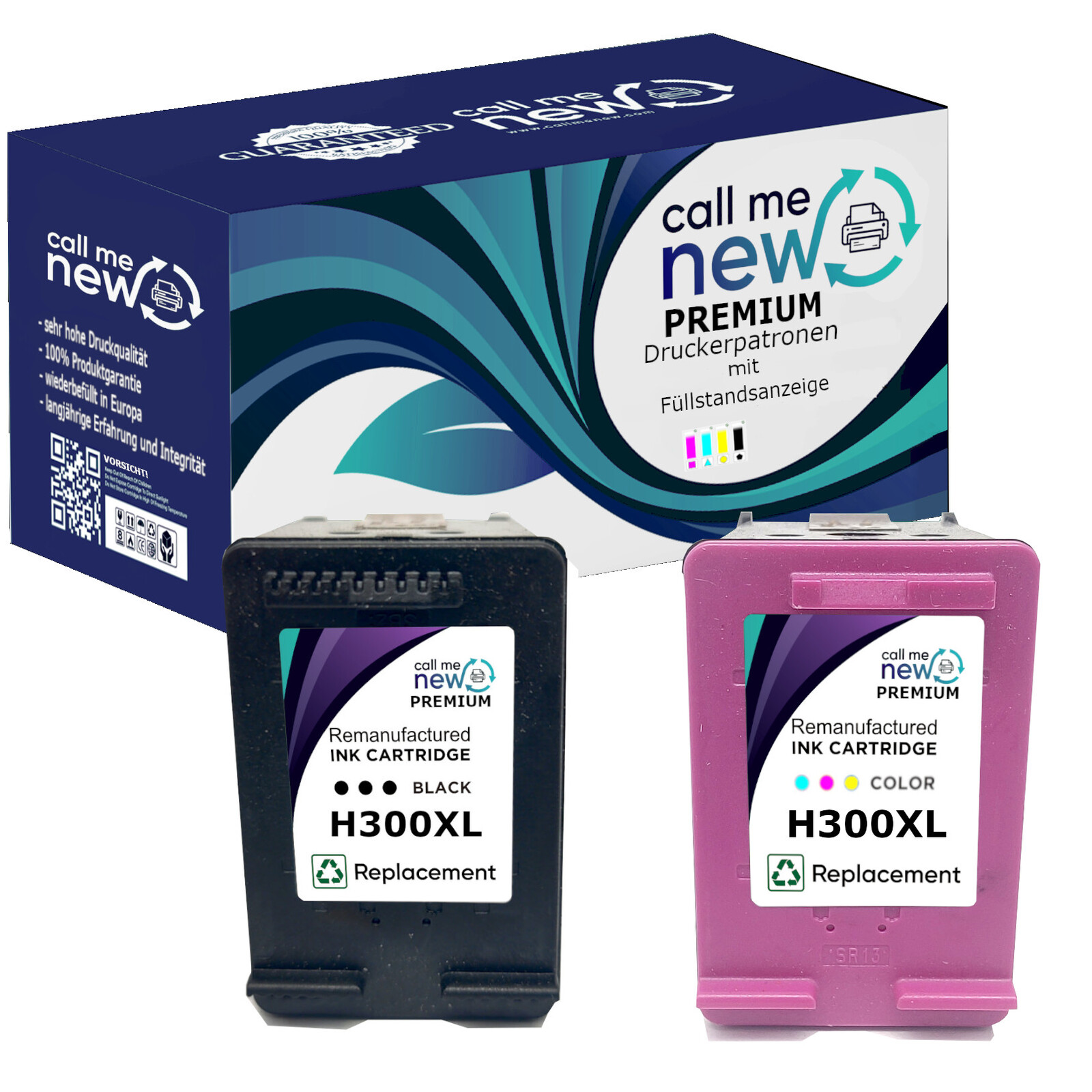 CMN Premium aufber. Tintenpatrone für HP300XL Multipack