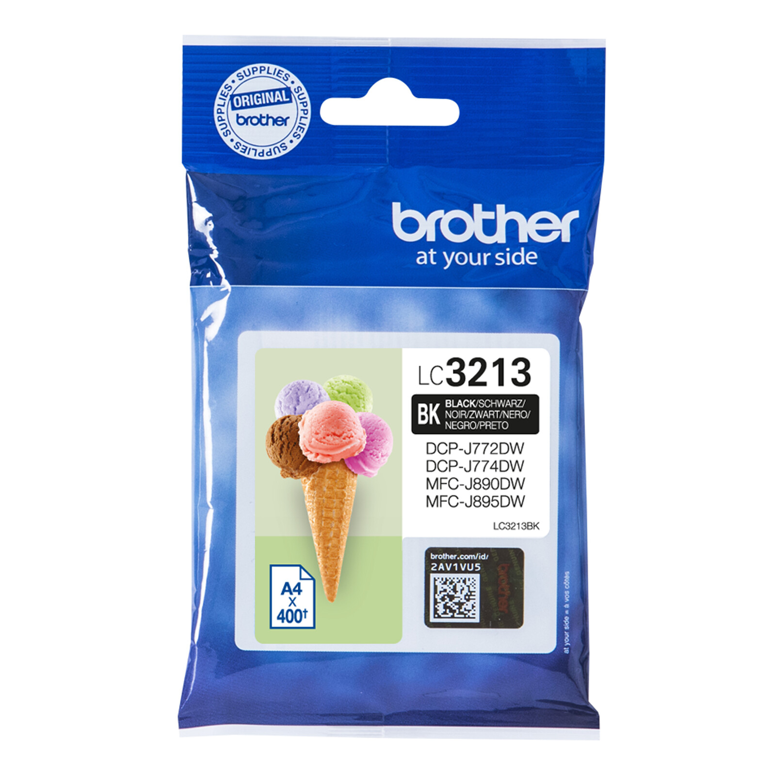 Brother LC3213BK Tinte Black