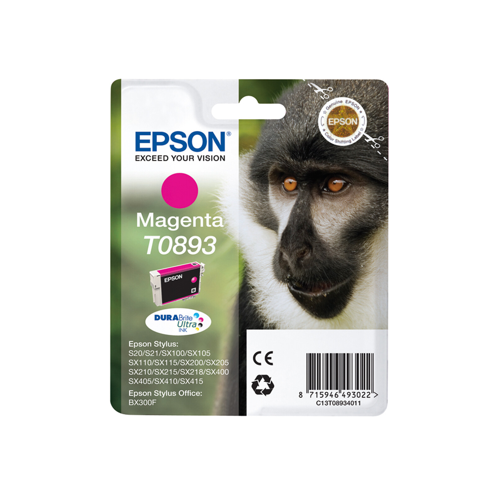 Epson T0893 Tinte Magenta 3,5ml