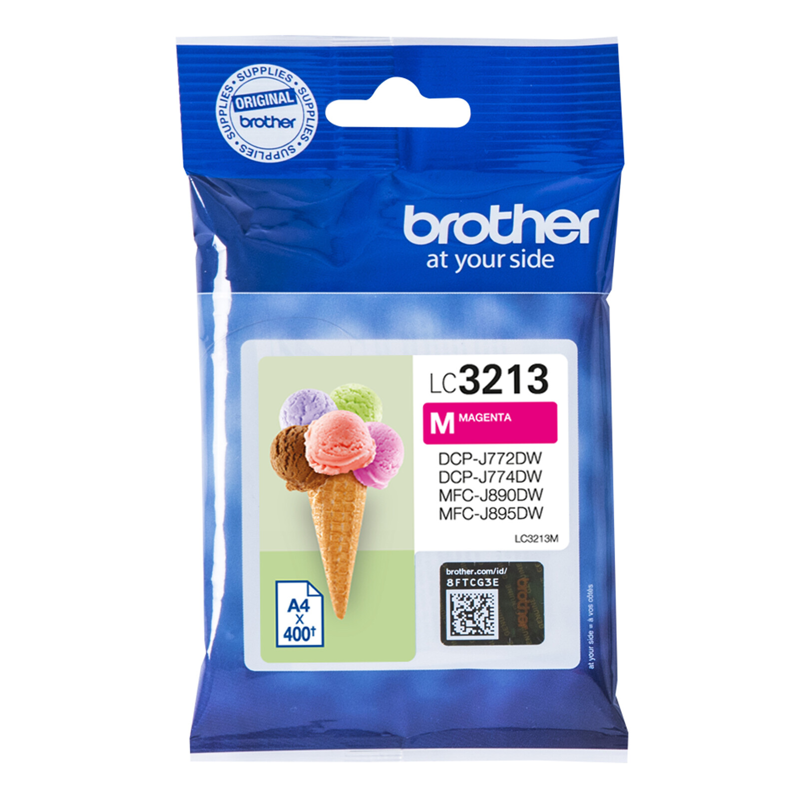 Brother LC3213M Tinte Magenta