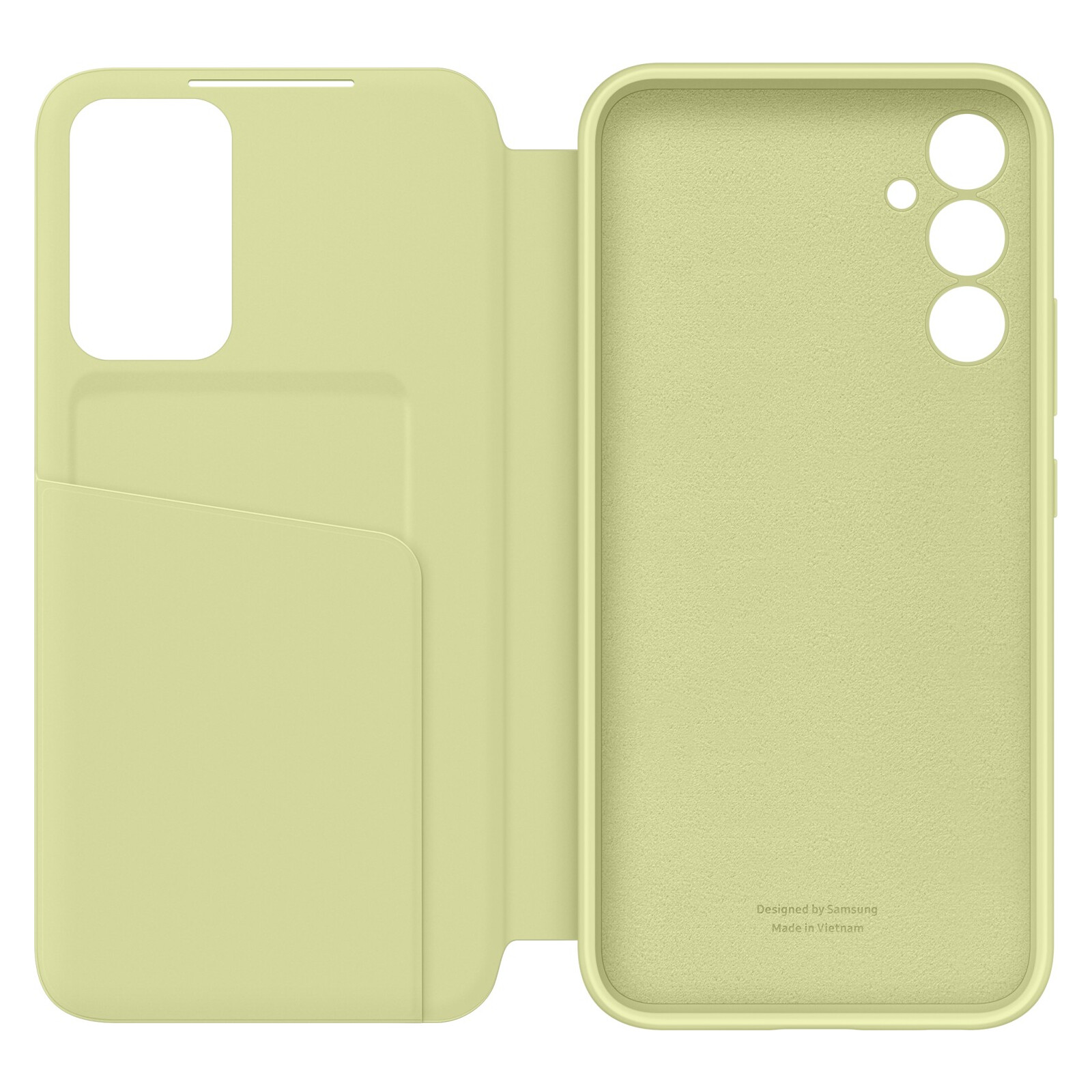 Samsung Book Cover Smart View Wallet Galaxy A34 lime 