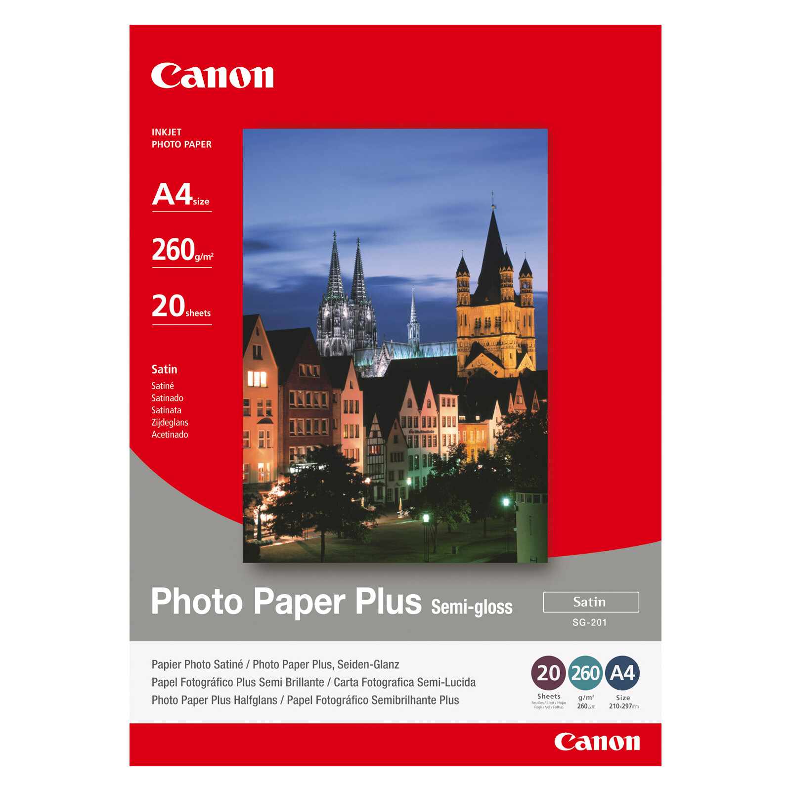 Canon SG-201 A4 20Bl 260g semigloss