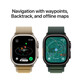 Apple Watch Ultra 2 LTE 49mm black Titanium Case + Trail M/L