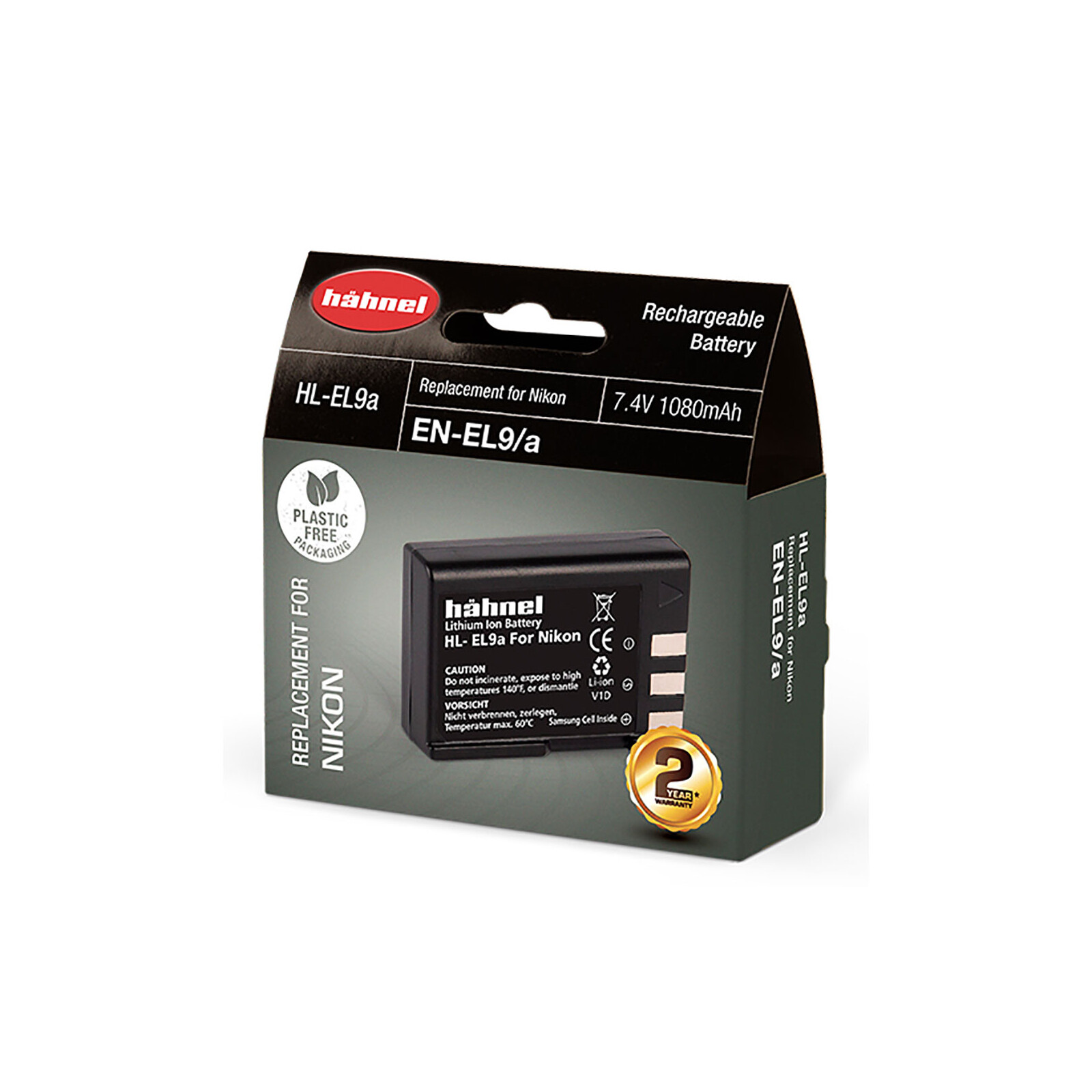 Hähnel Nikon EN-EL9 Akku