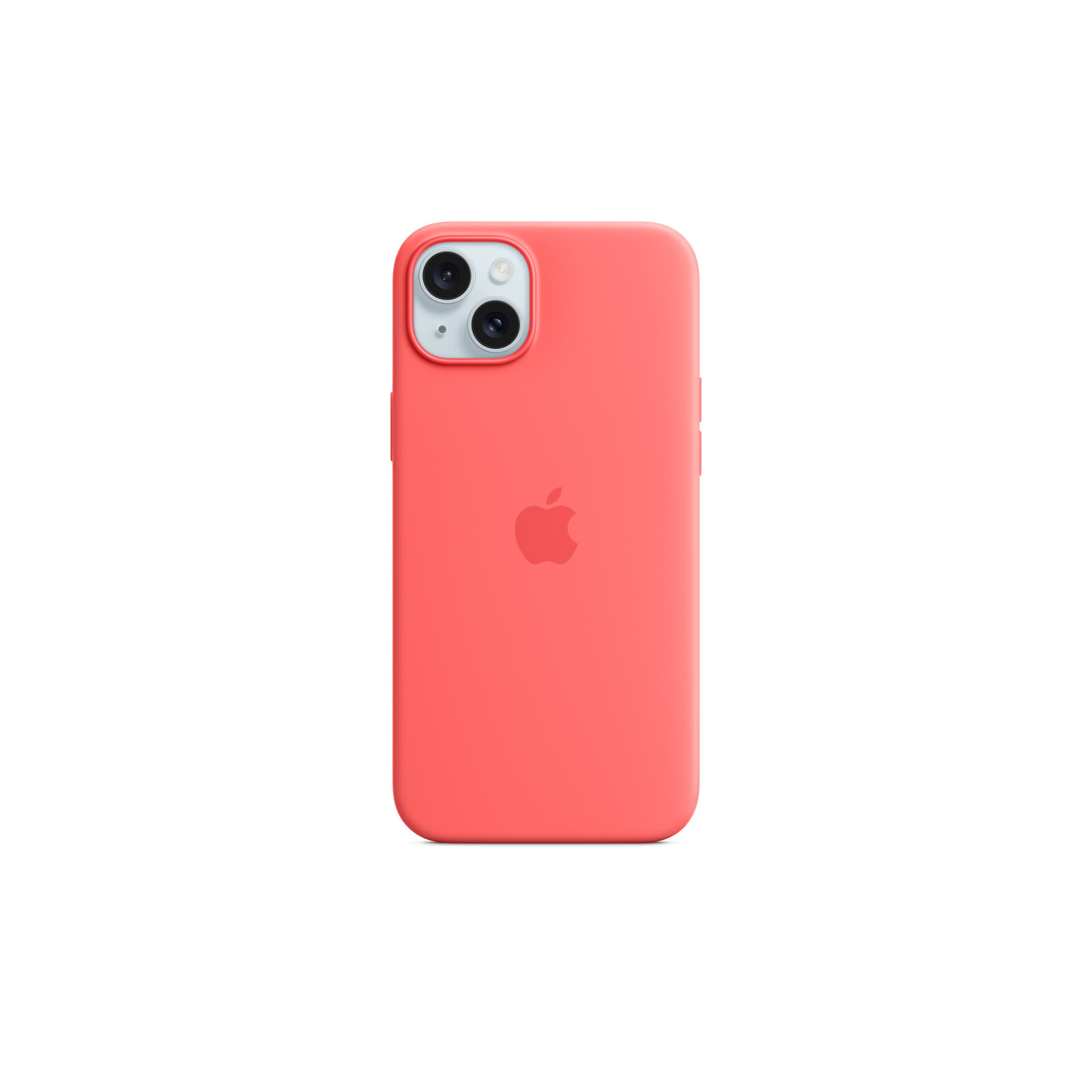 Apple iPhone 15 Plus Silikon Case mit MagSafe guava