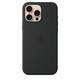 Apple iPhone 16 Pro Max Silikon Case mit Magsafe black