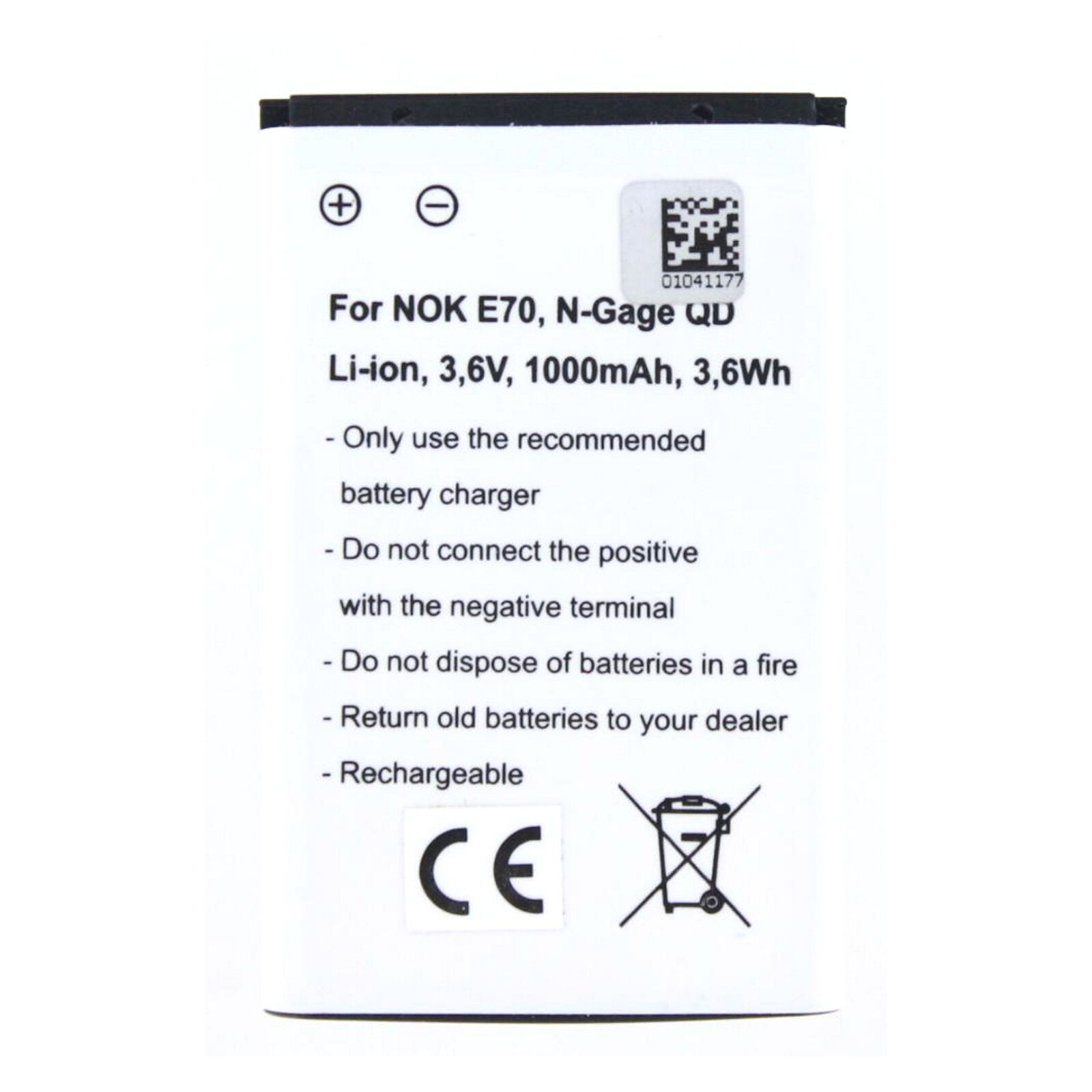 AGI Akku Nokia BL-6C 1.000mAh