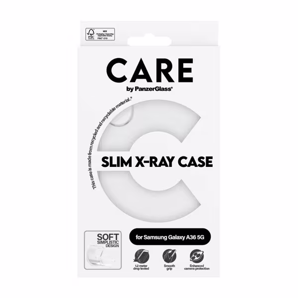 CARE PanzerGlass Case Trans XRay Soft Samsung Galaxy A36 5G