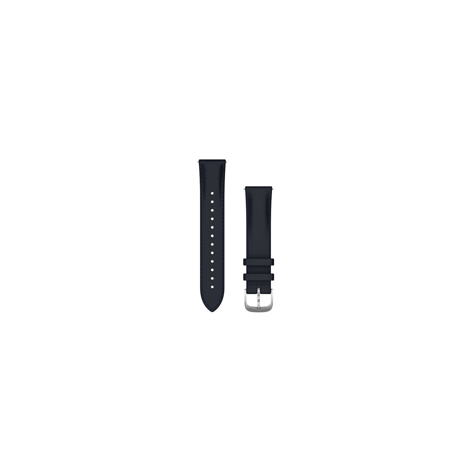 Garmin Uhrenarmband Vivomove 20mm Leder Granitblau