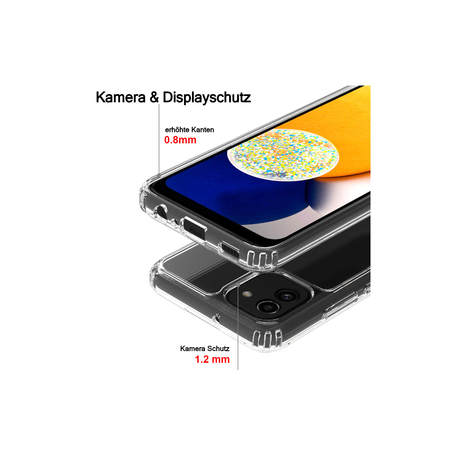 Felixx Back Hybrid Samsung Galaxy A03 clear