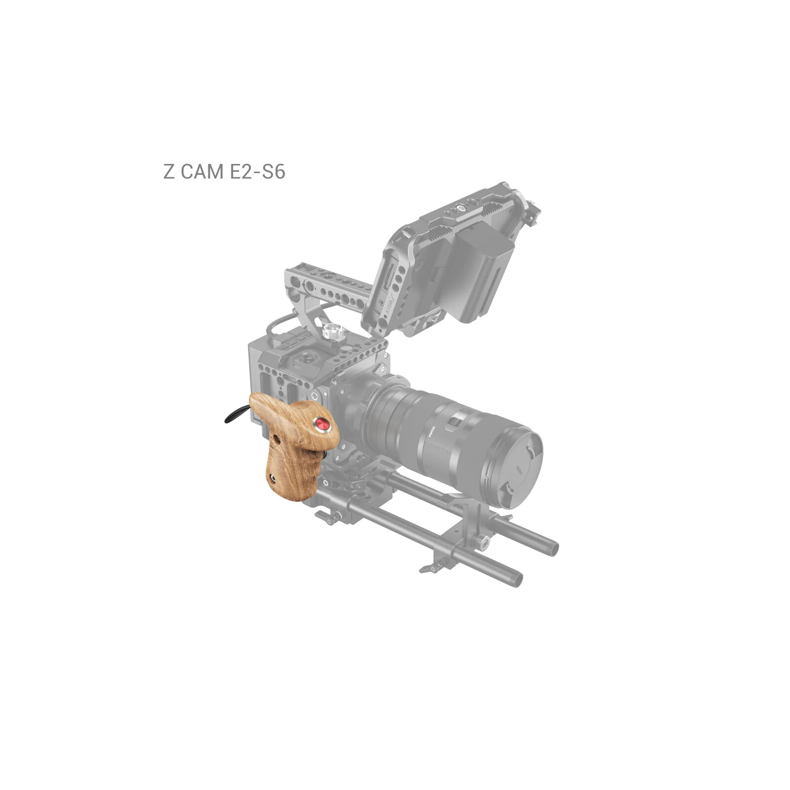 SmallRig Rosette Side Handle mit Record Remote Trigger 