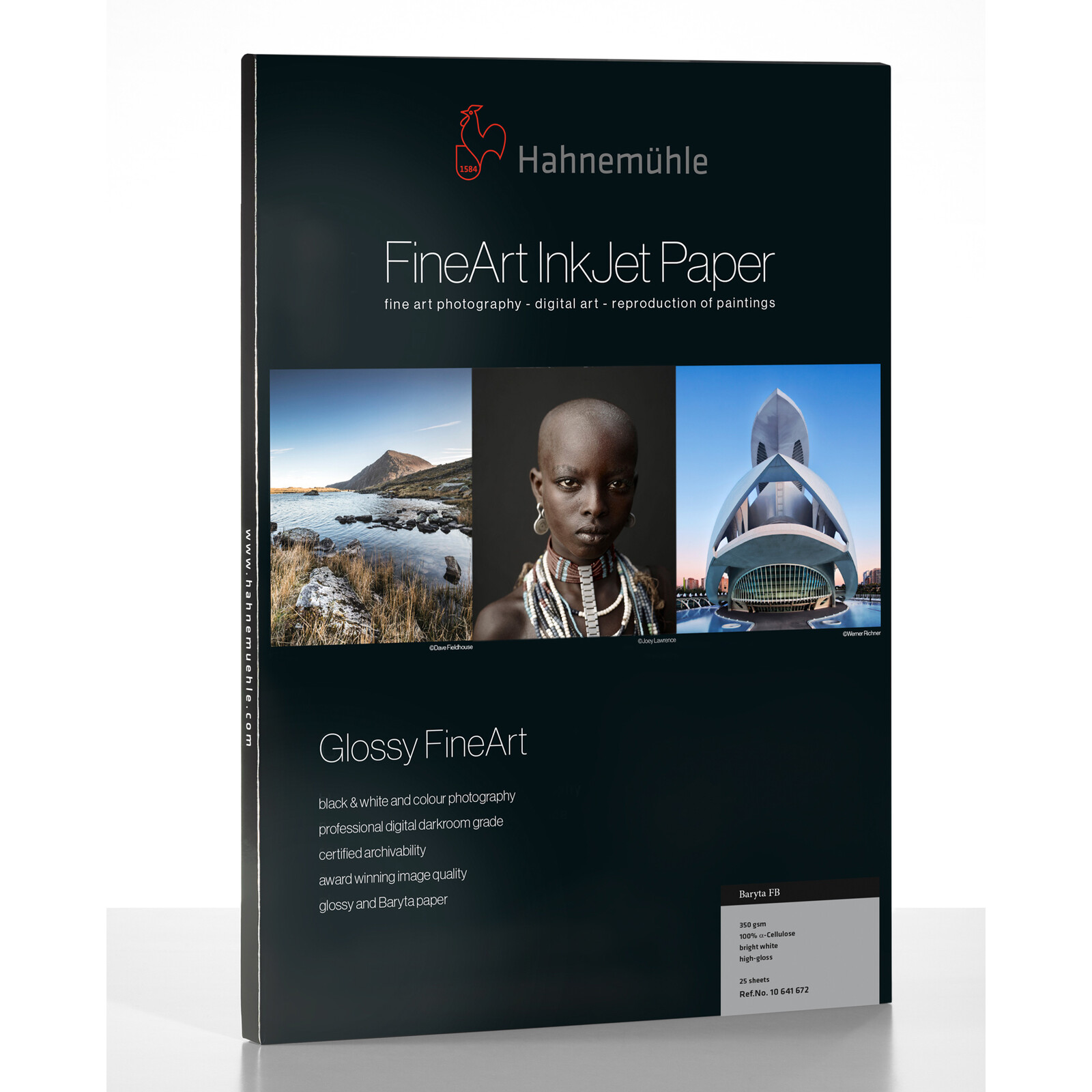 Hahnemühle Baryta FB 350gsm 17"Rolle 12 m 