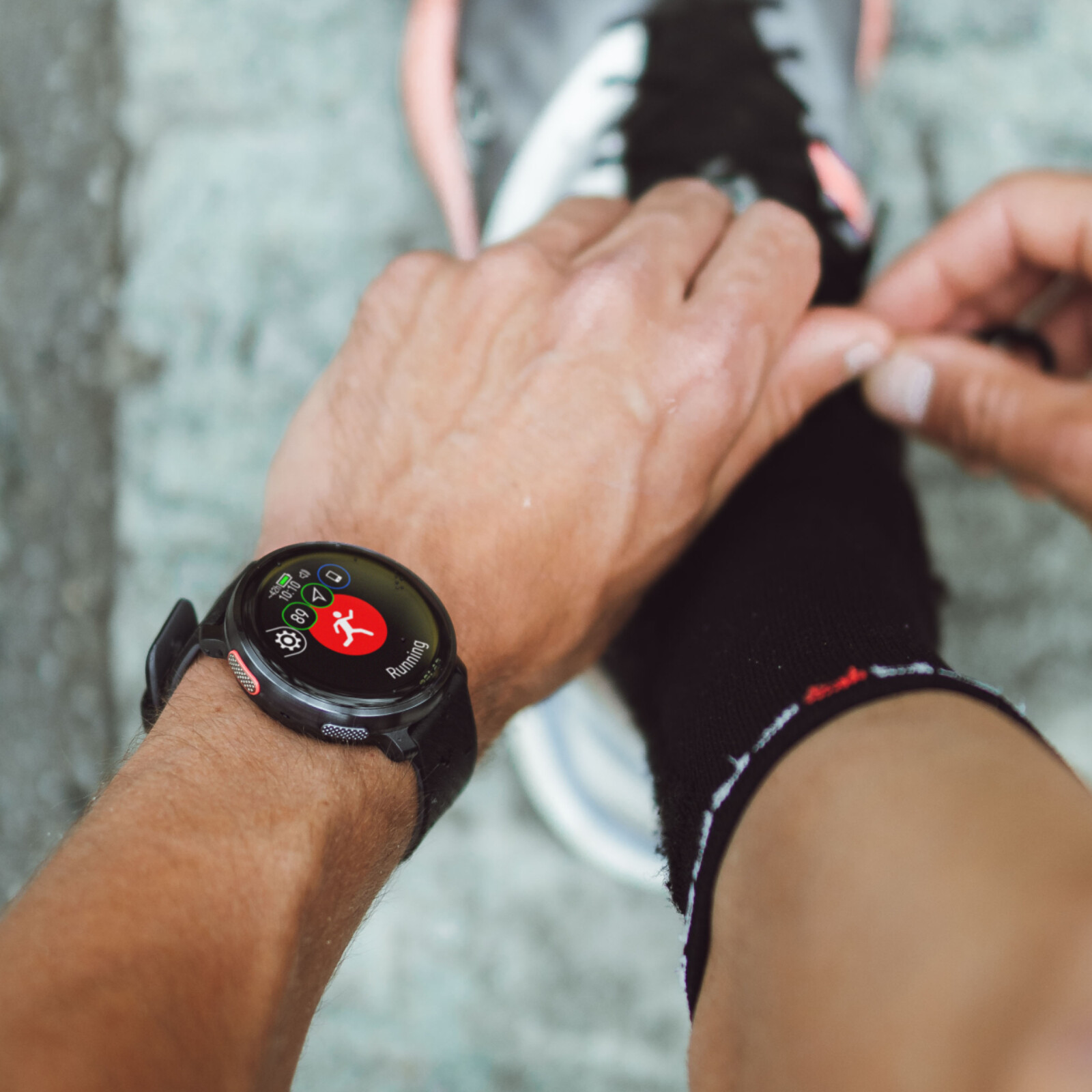 Polar Vantage V3 Hook-Loop schwarz