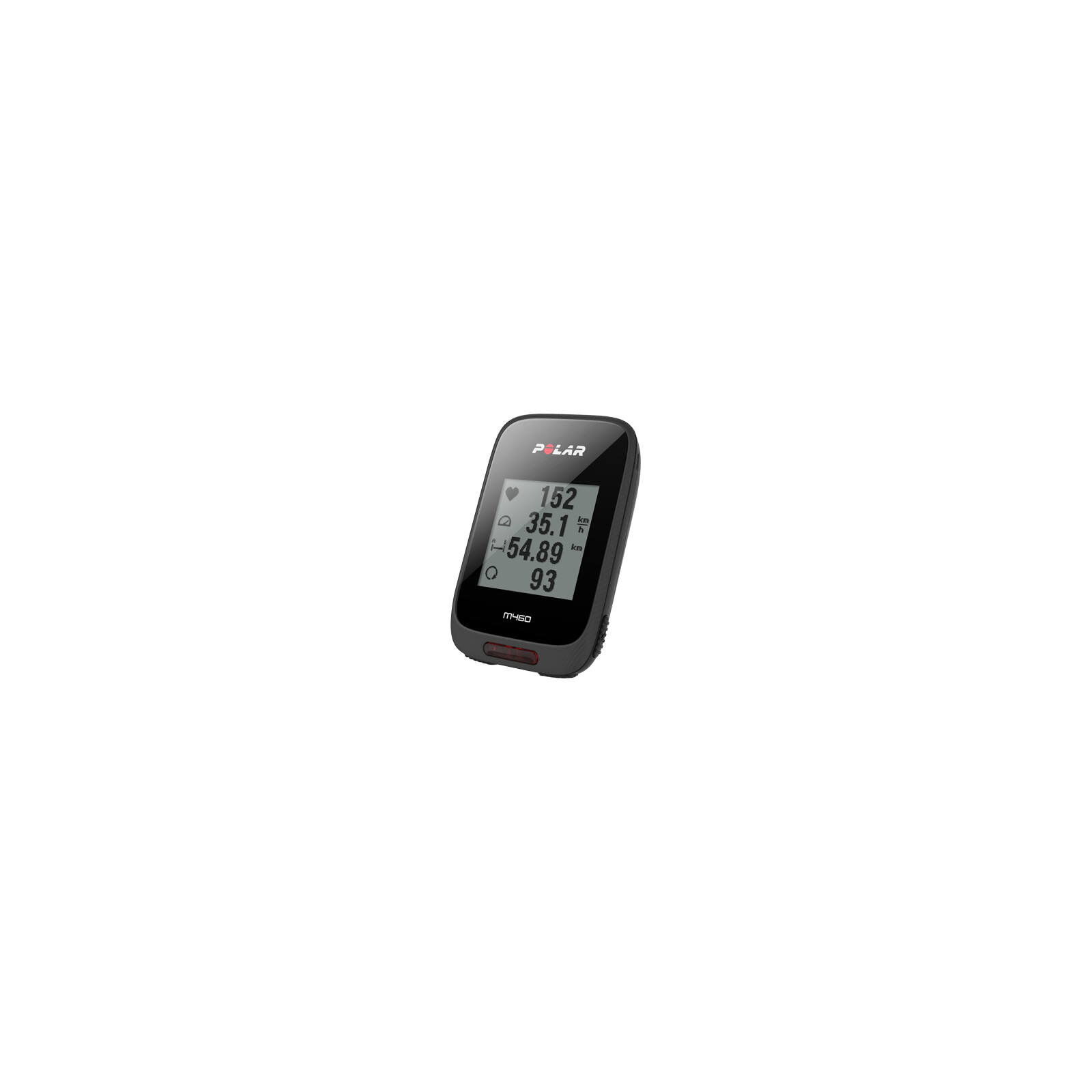 Polar M460 HR Fahrradcomputer + H10 Herzfrequenz-Sensor