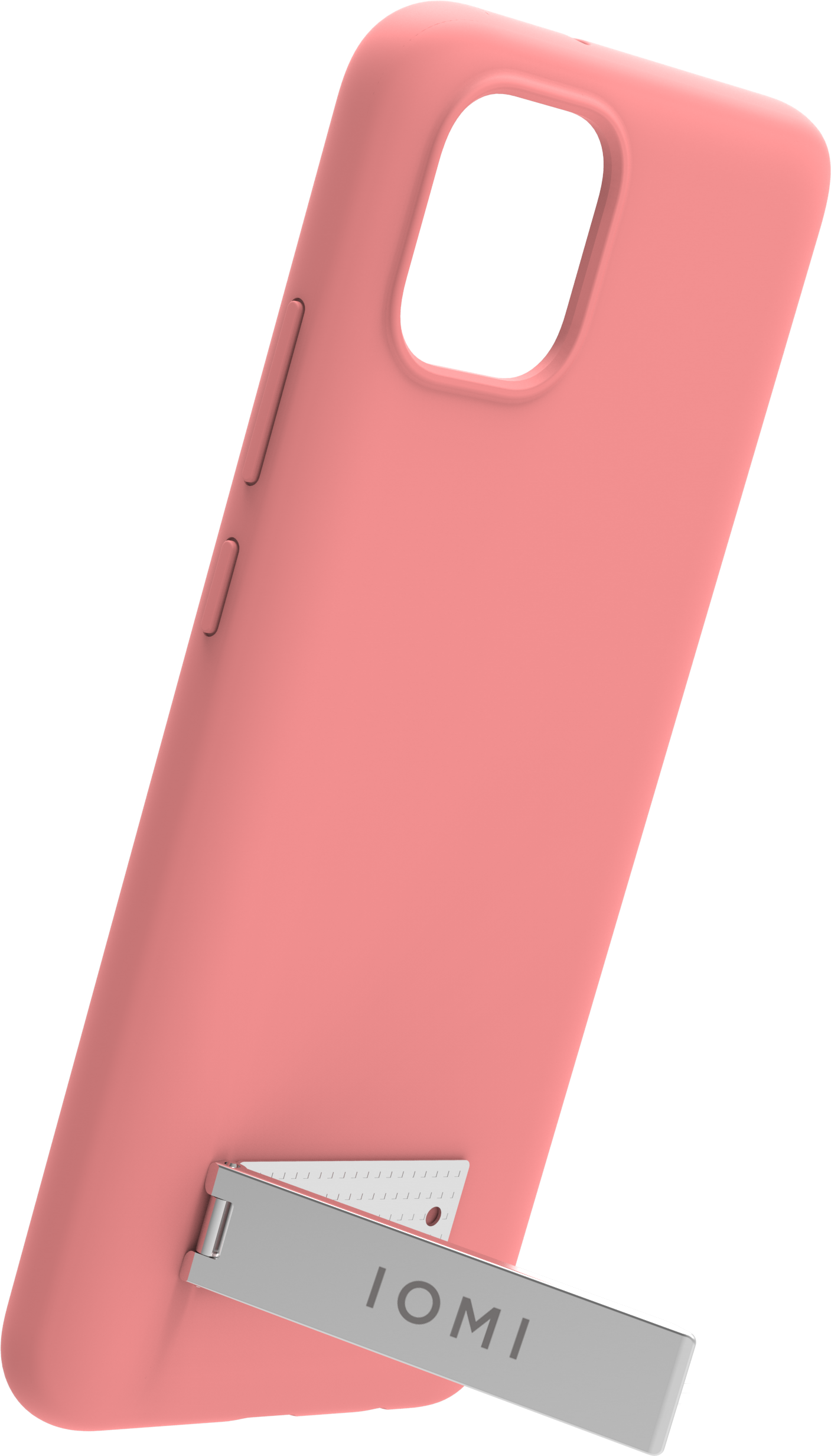 IOMI Backcover Silikon Kickstand Samsung A03 coral