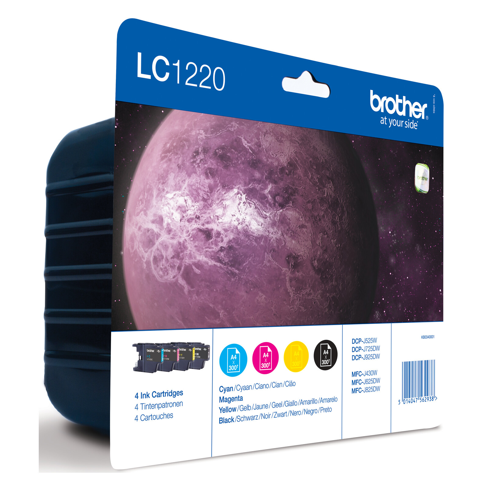 Brother LC1220 Tinte B/C/M/Y