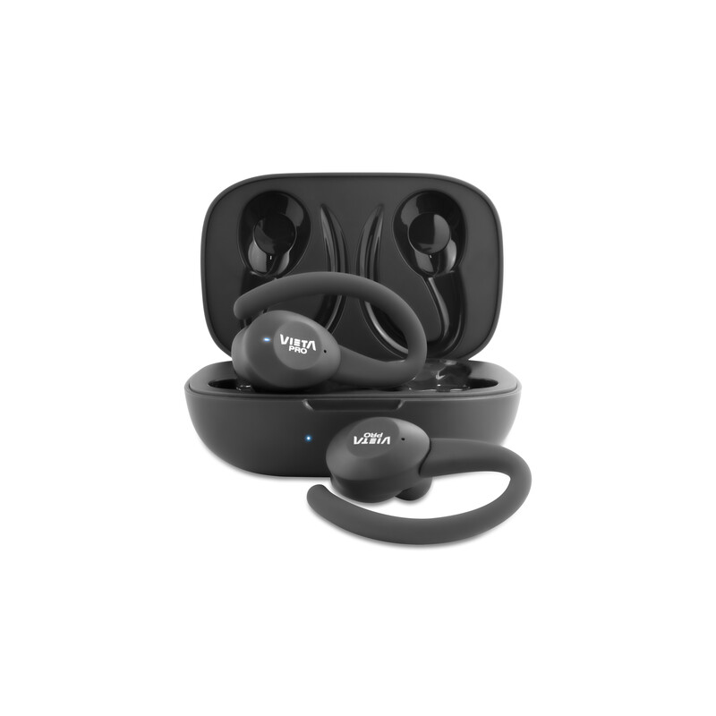 Vieta Pro #SWEAT Sports True Wireless Headphones, Black - Worldshop