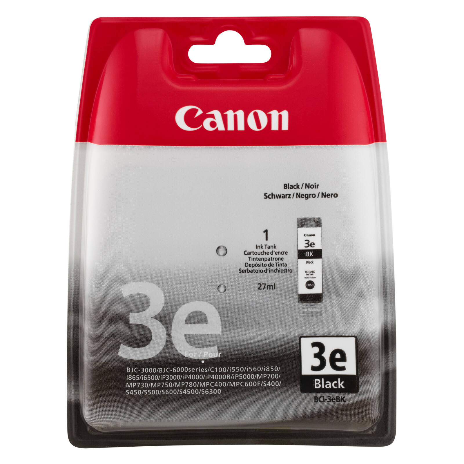 Canon BCI-3EBK Tinte black 27ml