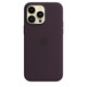 Apple iPhone 14 Pro Max Silikon Case mit MagSafe holunder