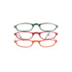 Fertiglesebrille Dreierset Bunt +1.00