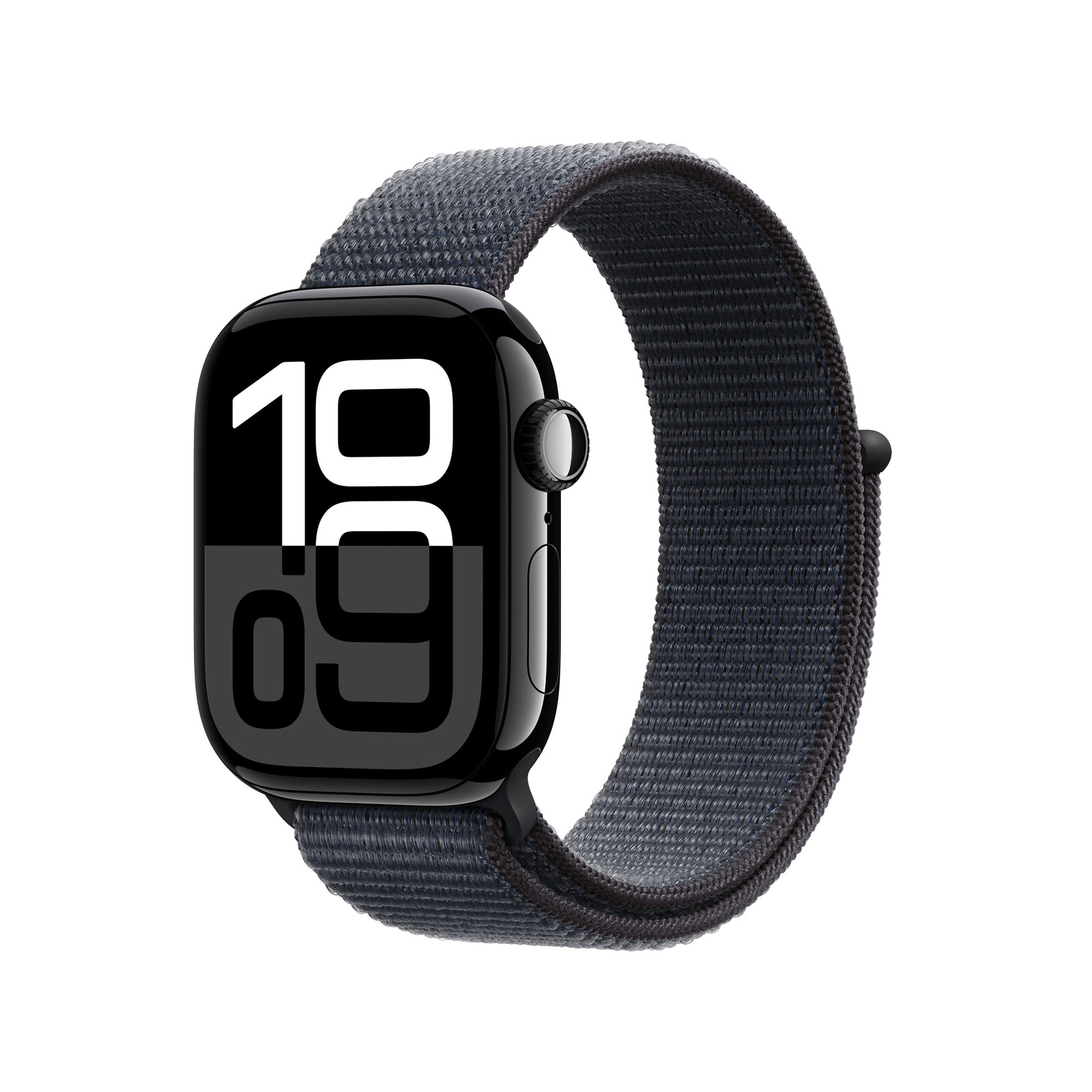 Apple Watch S10 LTE 42mm black Alu Case + ink Loop 