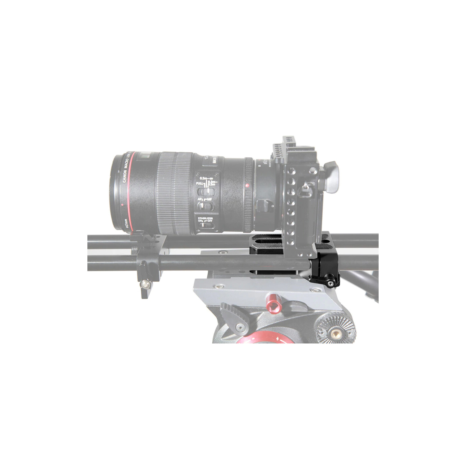 SmallRig Basisplatte mit Dual 15mm Rod Clamp 