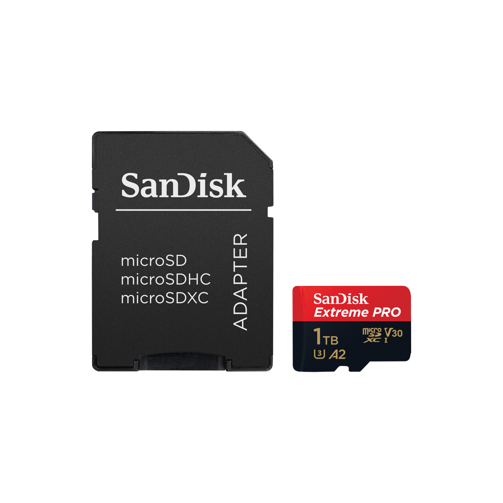 SanDisk mSDXC 1TB Extreme Pro A2 V30 200MB/sek Kit 