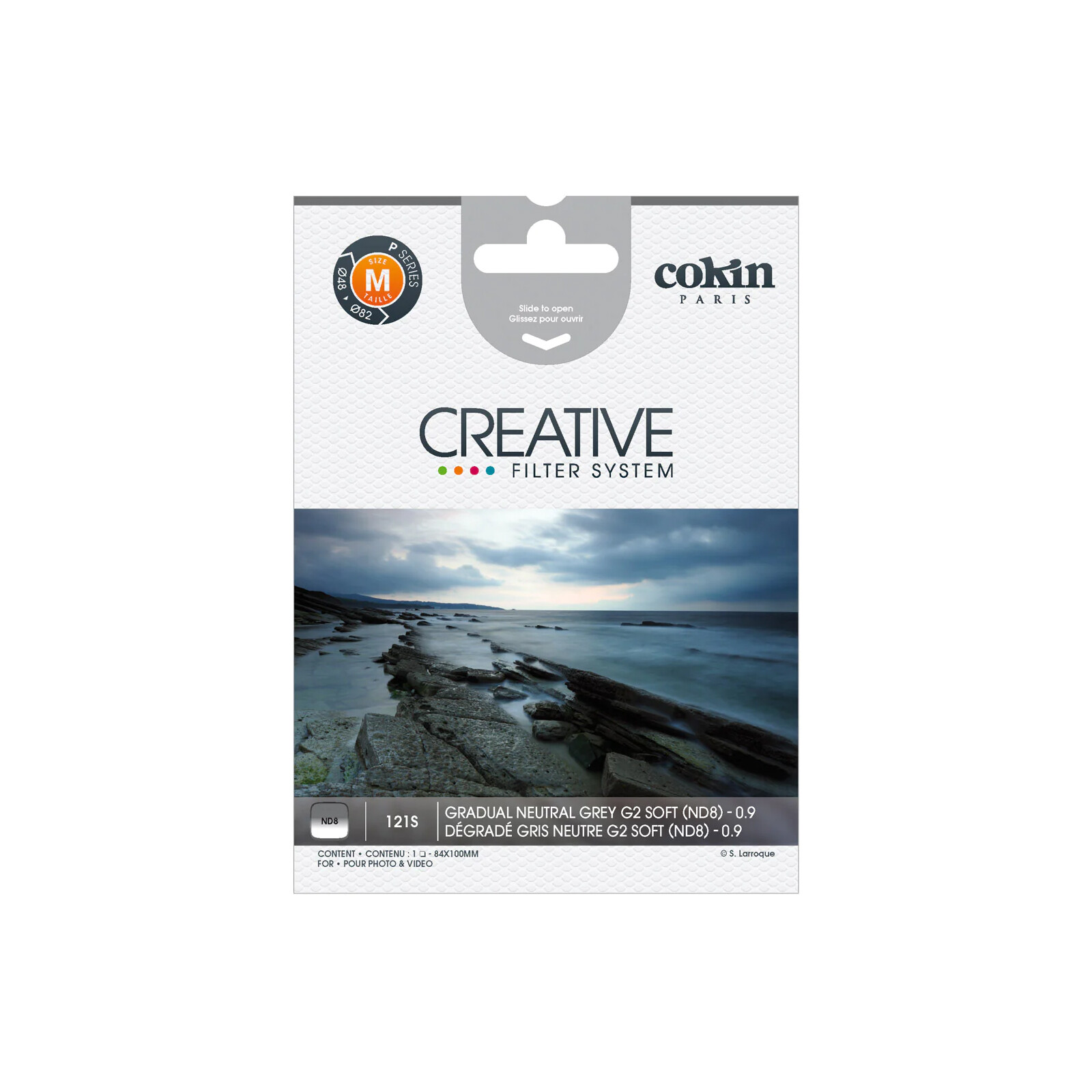 Cokin A121S Verlauf Grau G2S