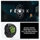 Garmin Fenix 8 47mm schwarz/schiefergrau