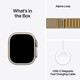 Apple Watch Ultra 2 LTE 49mm natural Titanium Case + tan M
