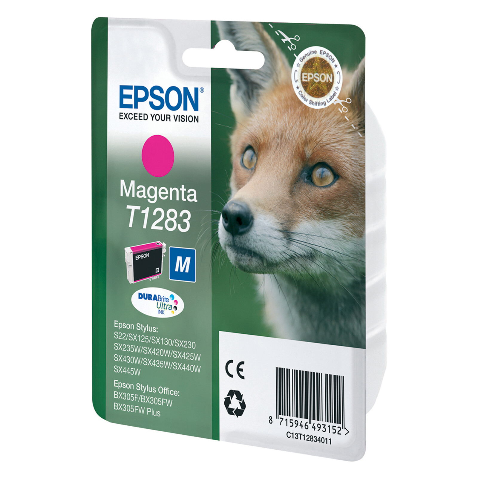 Epson T1283 Tinte Magenta 3,5ml