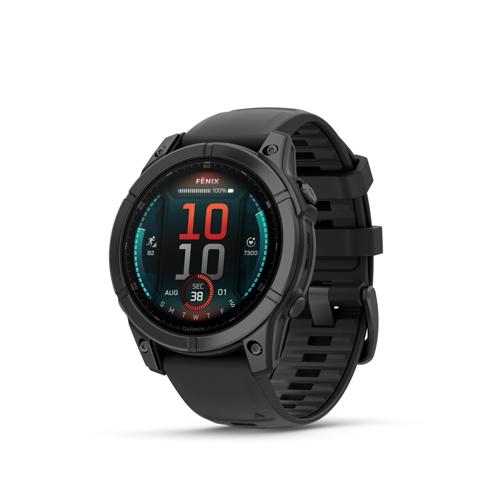 Garmin Fenix E 47mm Slate schwarz/schiefergrau