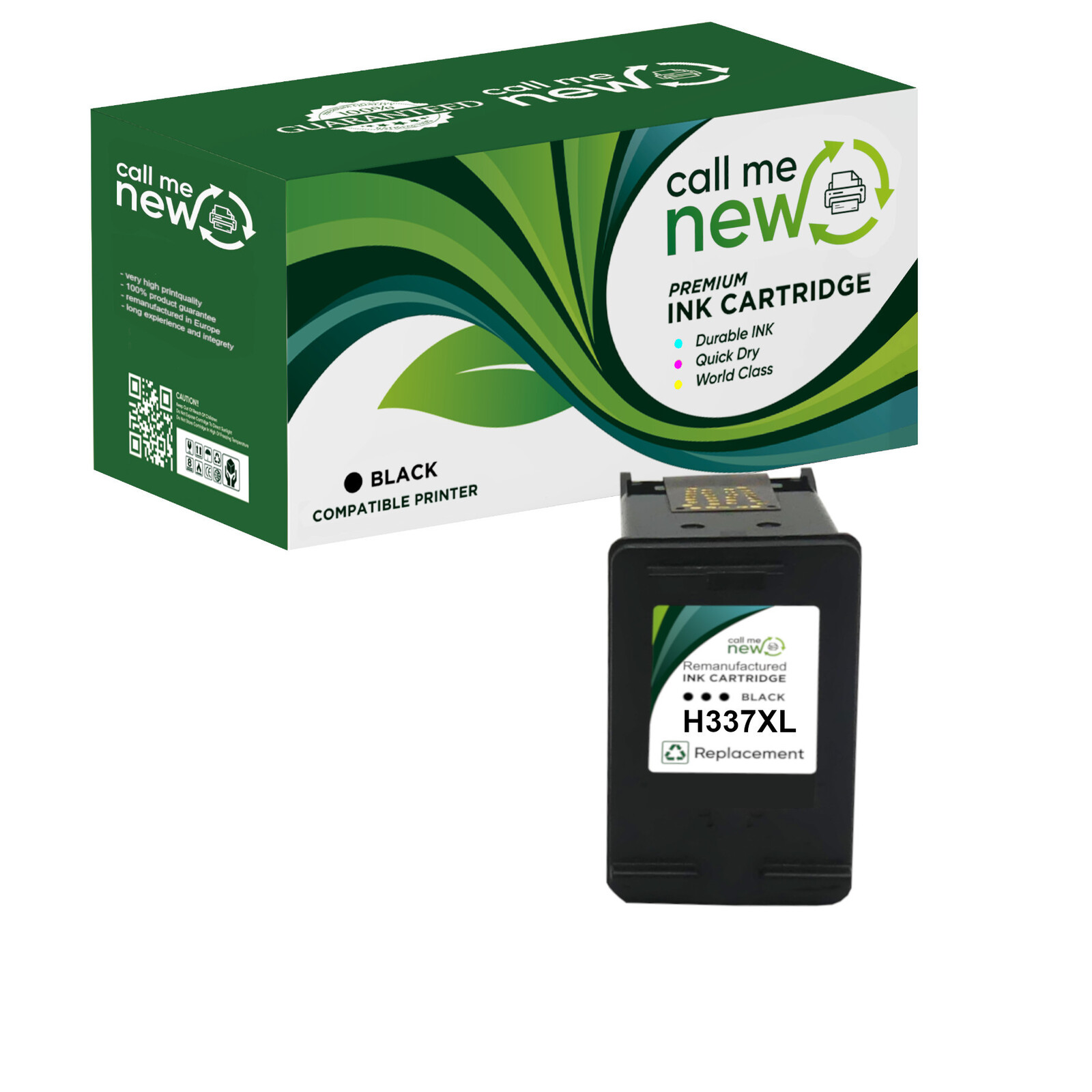 CMN aufber. Tintenpatrone f&uuml;r HP 337 schwarz