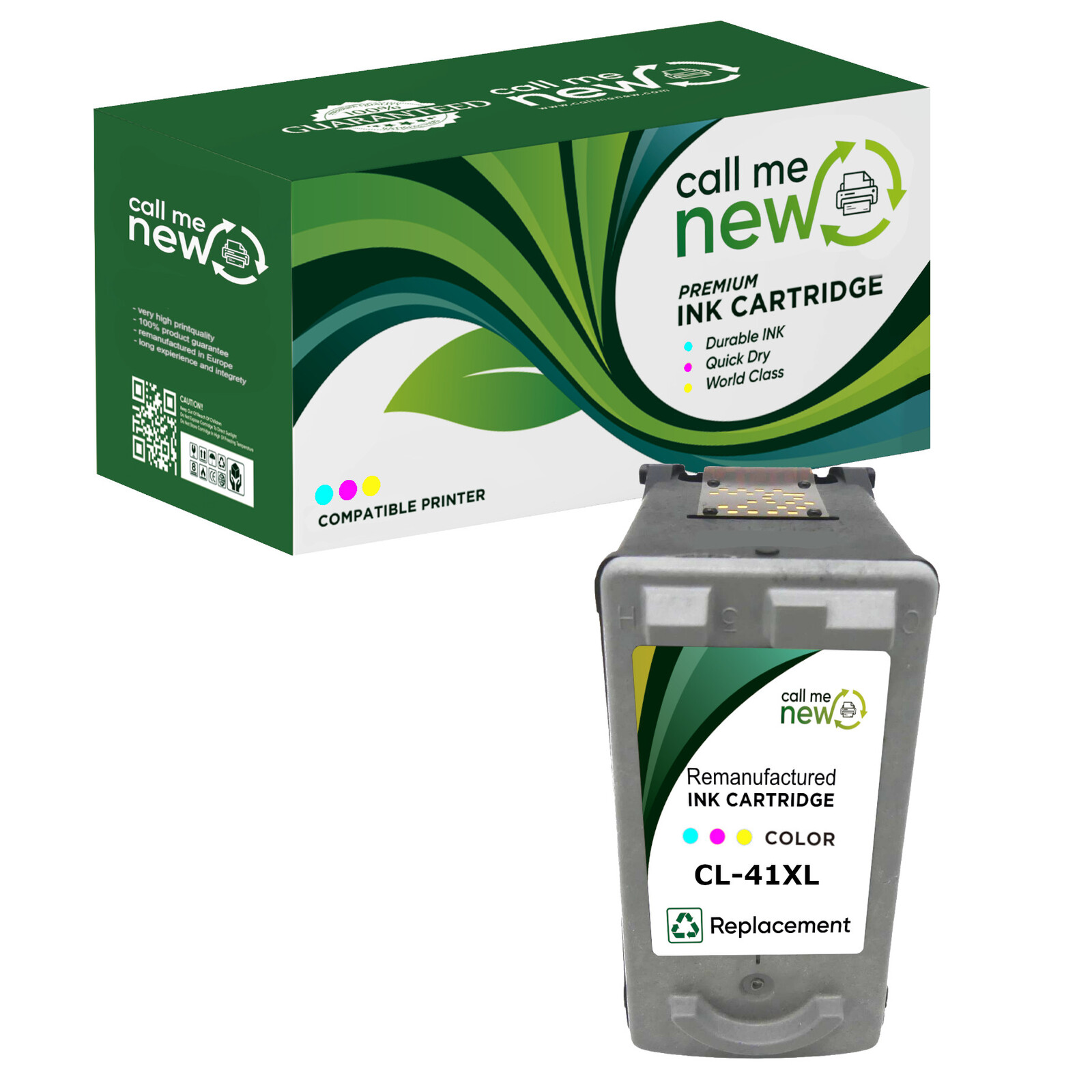 CMN Premium aufber.Tintenpatrone Canon CL-41 farbig