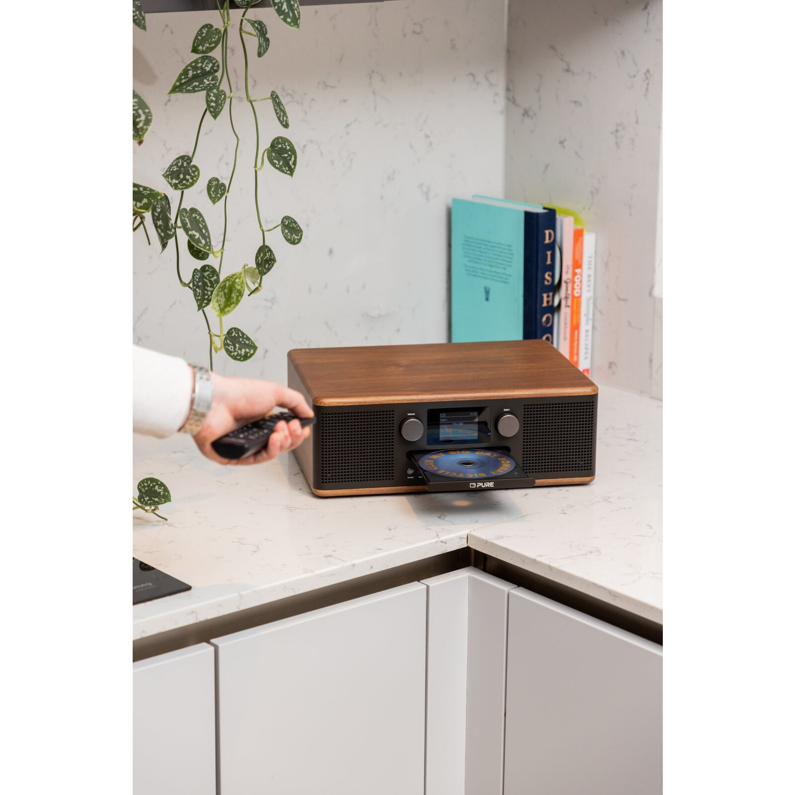 Pure Classic C-D6 EU/UK coffee black/walnut