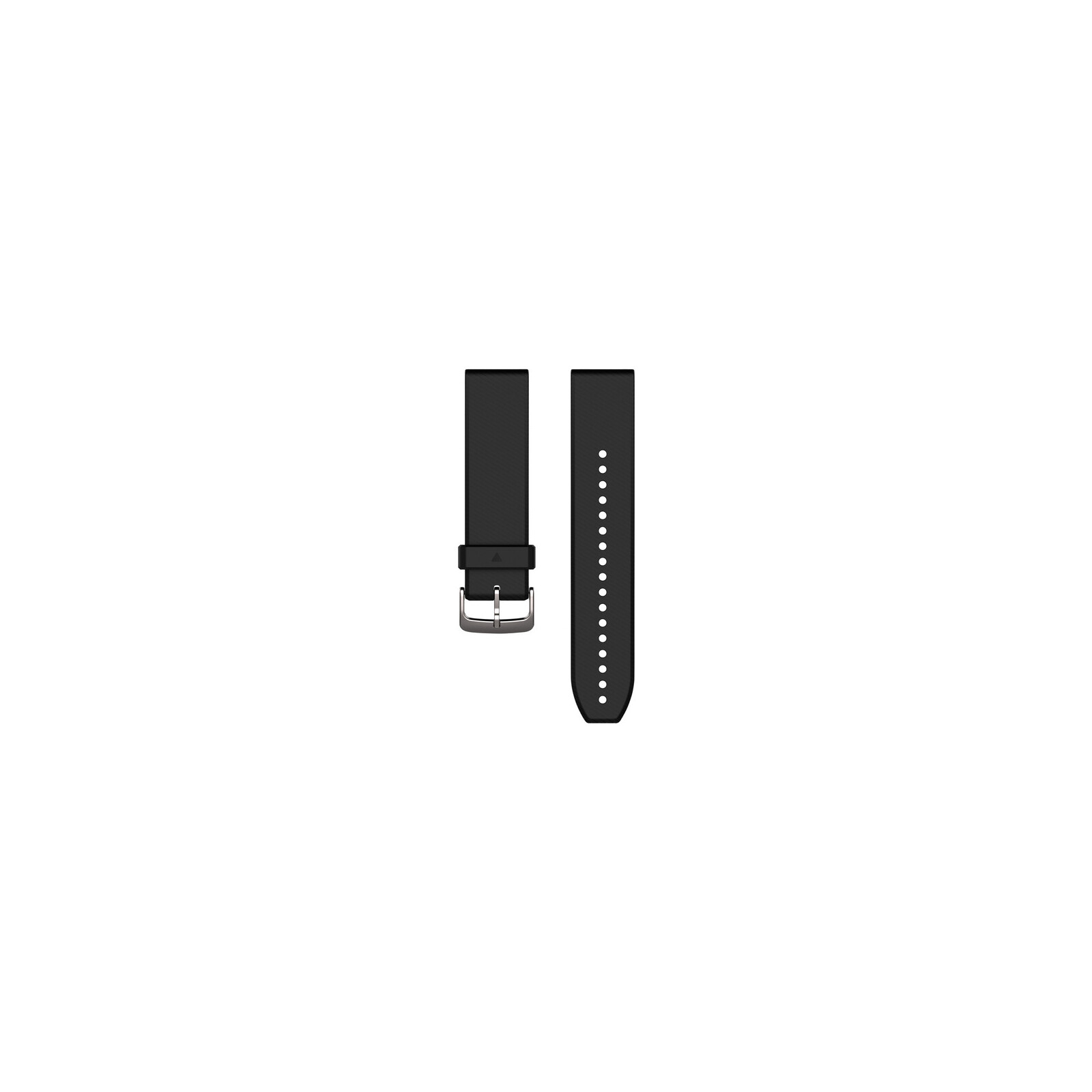 Garmin QuickFit 22 Band Silikon schwarz/silber