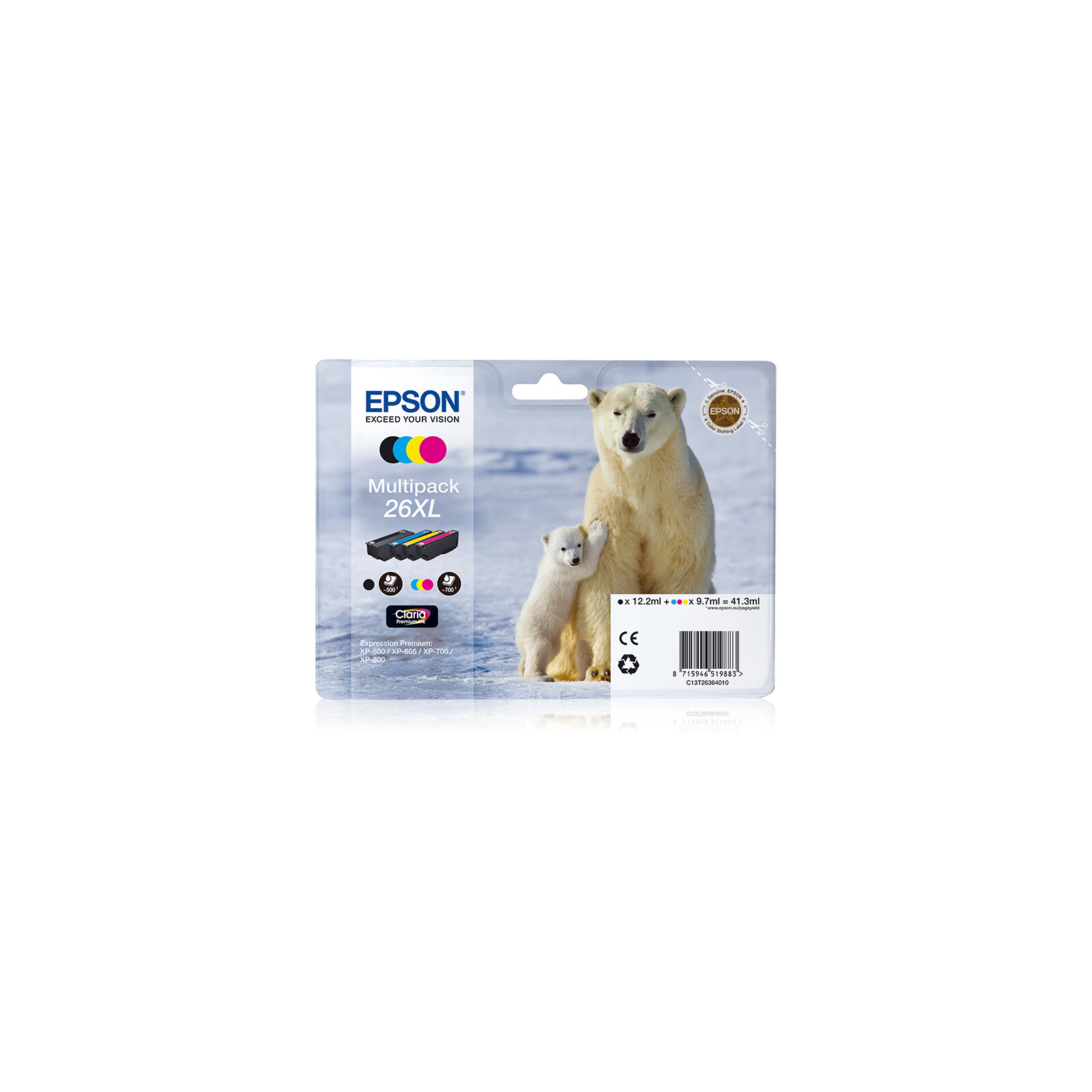 Epson 26XL T2636 Tinte Multipack