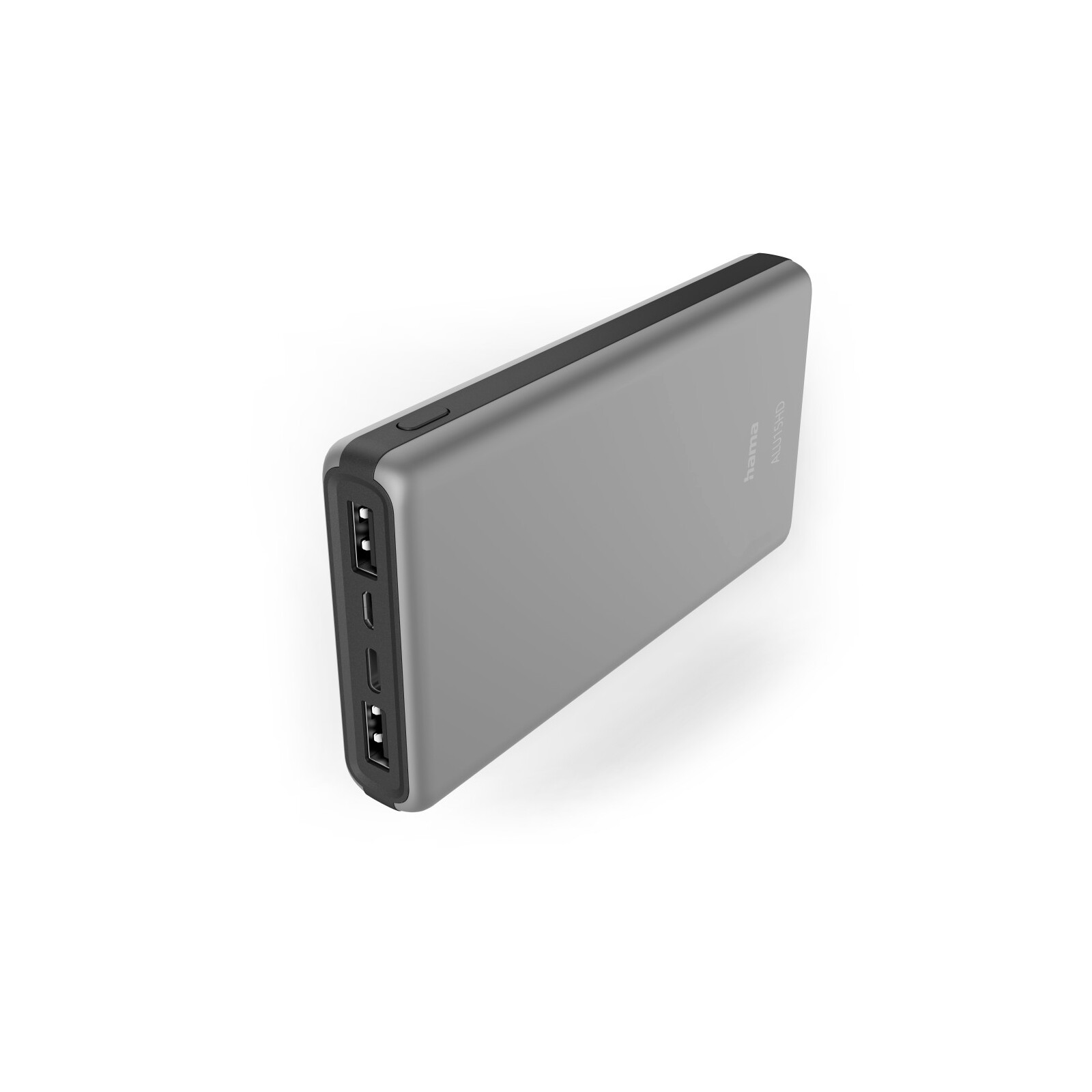 Hama Power Pack ALU15HD 15000mAh silber